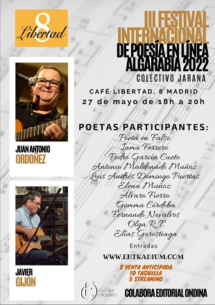 III Festival Internacional de poesía en línea Algarabía 2022