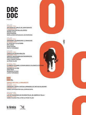 Cartel del Festival de Literatura y Cine Documental