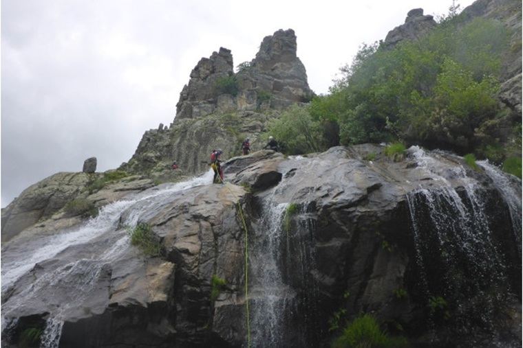 Barranquismo en Somosierra