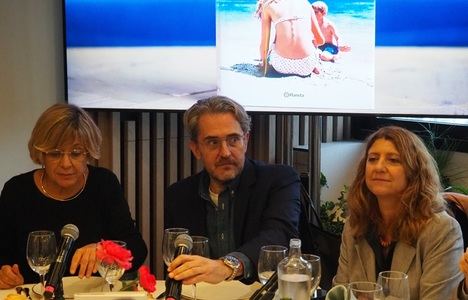 Belén López, Máximo Huerta y Raquel Gisbert