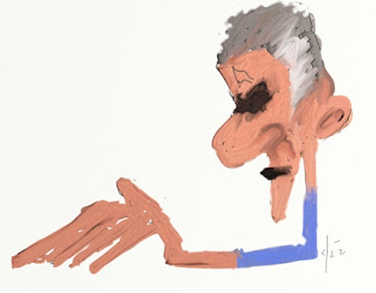 BLAS DE OTERO [Caricatura de Jaime Clara]