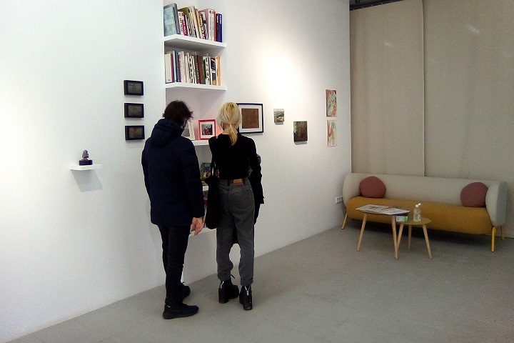 Visitantes en Corner Gallery & Studio