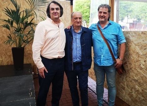 Miguel Ángel de Rus, Gustavo Martín Garzo y Jesús Salviejo