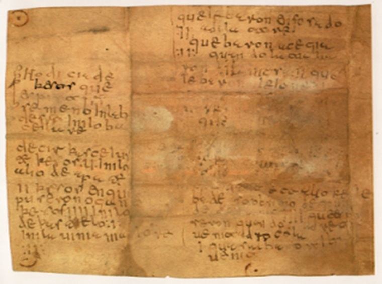 Documento de la Nodicia de Kesos