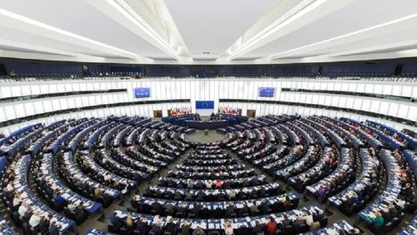 European parliament strasbourg hemicycle