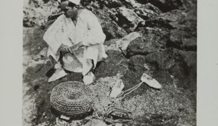 Federico García Lorca vestido como un árabe