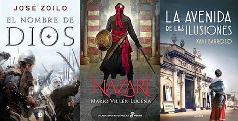 Novelas históricas finalistas del Premio Los Cerros de Úbeda 2021
