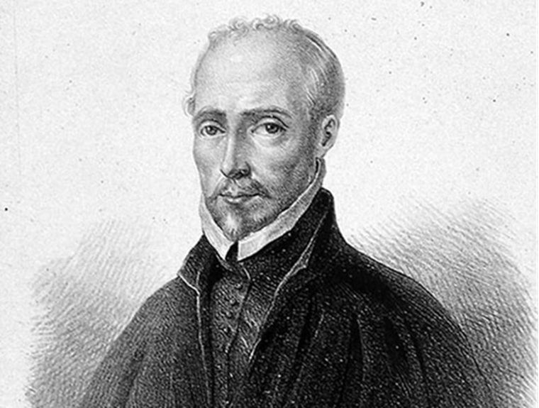 FERNANDO DE HERRERA (1534-1597) [Retrato de José María Avrial y Flores (1807-1891)]