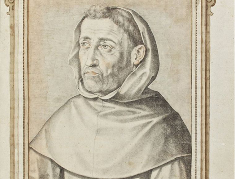 Imagen de Fray Luis de León, realizada en 1599 por Francisco Pacheco