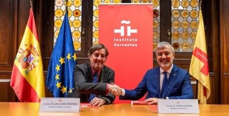 Luis García Montero y Jaume Collboni