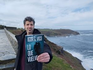Igor G. Vico presenta su cuarta novela Lo que vuelve en la Feria del Libro de Benavente
