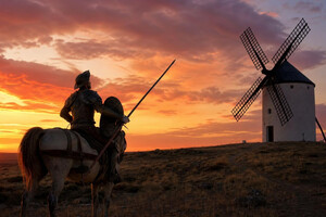 Don Quijote en las cumbres borrascosas