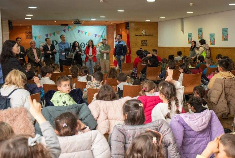Menudos lectores en Valladolid