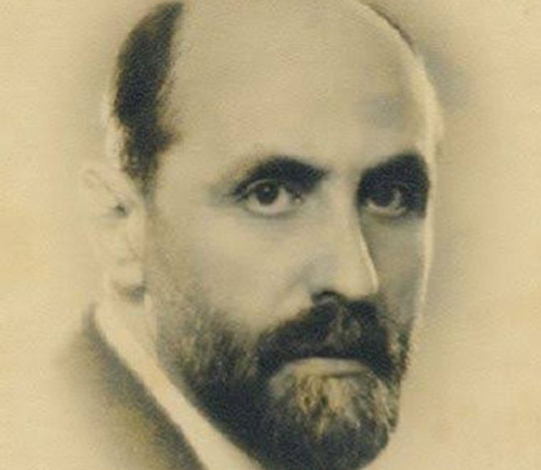Foto de Juan Ramón Jiménez, tomada por Marga Gil Roësset en 1932