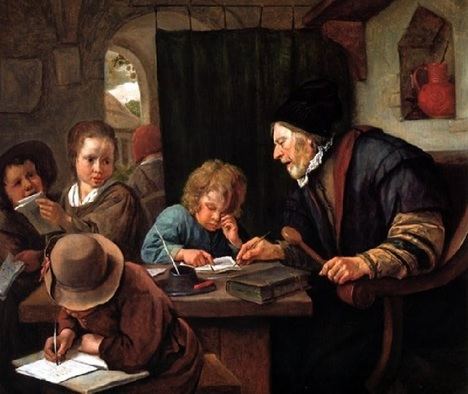 Maestro de escuela de Jan Steen (1626-1679)