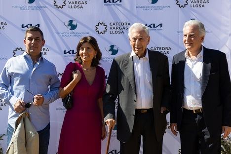 Mario Vargas Llosa y compañía en la Tercera Edición de la Cátedra Vargas Llosa