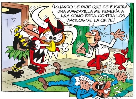 La mascarilla de Mortadelo
