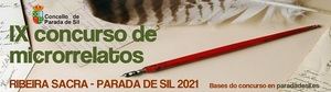 Se dan a conocer las bases del IX Concurso de Microrrelatos “Ribeira Sacra-Parada de Sil” 2021- Concello de Parada de Sil 2021