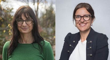 Mónica Rodríguez y Lola Llatas