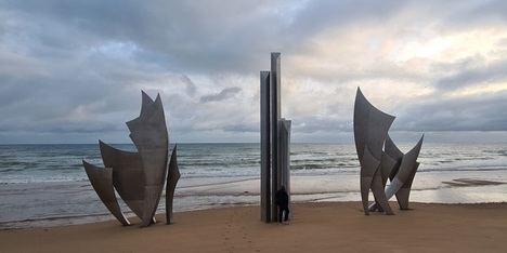 Playa de Omaha en Normandía