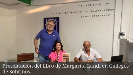 Presentación de 'Margarita Landi. La rubia del velo y la pistola' en Gallegos de Sobrinos