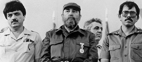Sergio Ramírez, Fidel Castro y Daniel Ortega