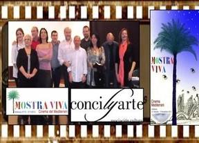 El pasado 3 de octubre de 2013 Concilyarte participó en uno de los actos de clausura del festival de cine Mostra Viva de Valencia