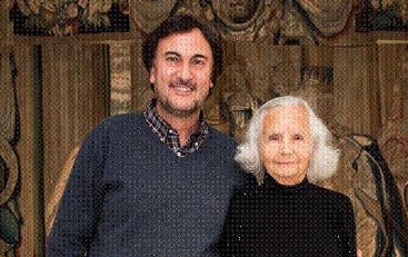 José María Zavala y Marie Louise Sanz de Limantour
