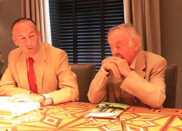 Francisco Javier Expósito y Joaquín Benito de Lucas (Fotos: Javier Velasco)