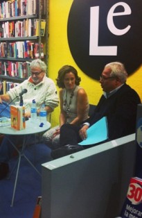 En la presentación del libro junto a Alfredo García Francés y Fernando Orgambides