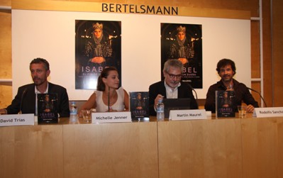 David Trías, Michelle Jenner, Martín Maurel y Rodolfo Sancho