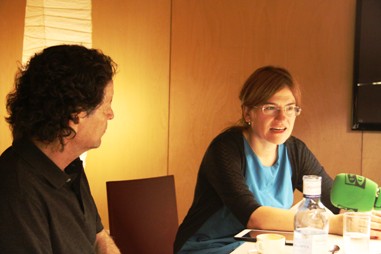 Jorge Zepeda Patterson y Silvia Sesé