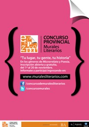Concurso Provincial de Murales Literarios en Buenos Aires