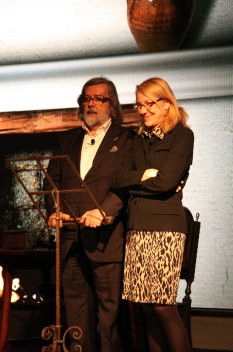 Ramón Pernas y Ana Rosa Semprún (Fotos: Javier Velasco)