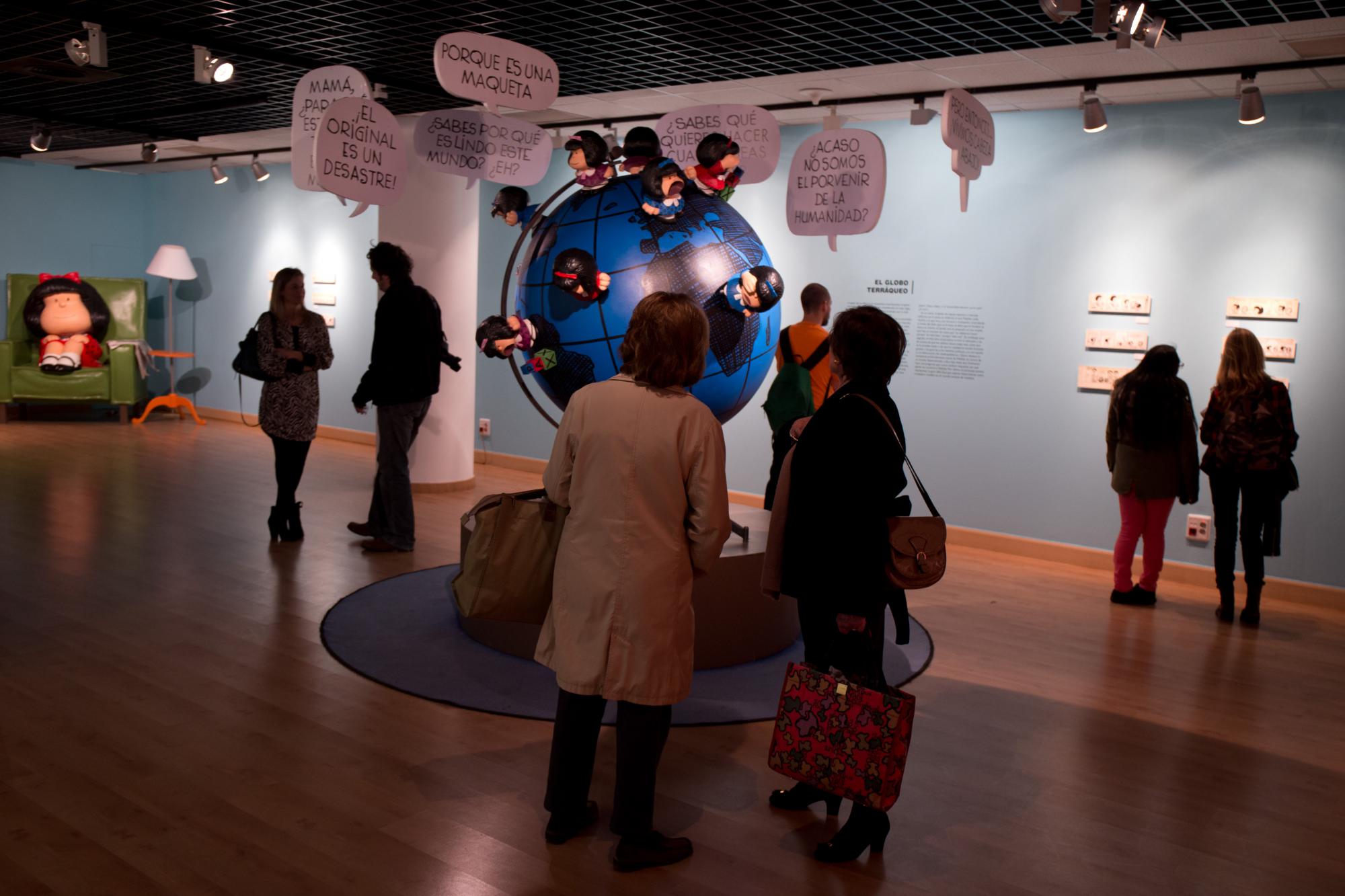 Mafalda celebra sus 50 años con una exposición antológica