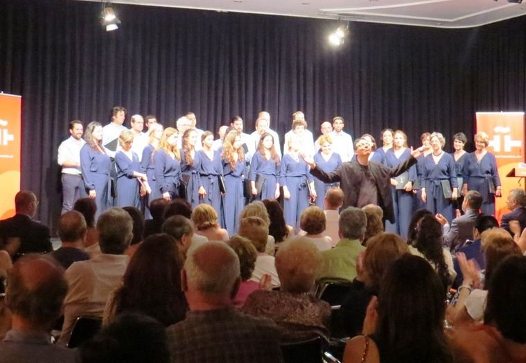 El Coro de la Universidad CEU San Pablo brindó una brillante actuación en el Instituto Cervantes