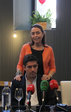 Ana Gavín y Francisco Reyero