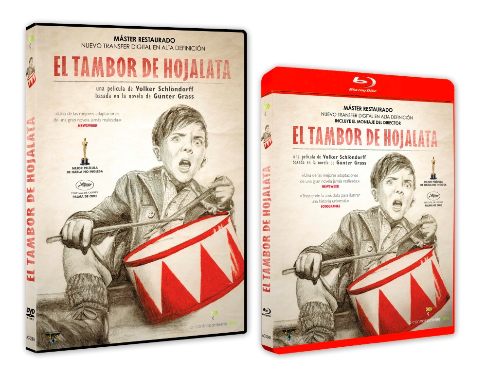 La oscarizada "El tambor de hojalata", de Volker Schlöndorff, en BLU-RAY y DVD