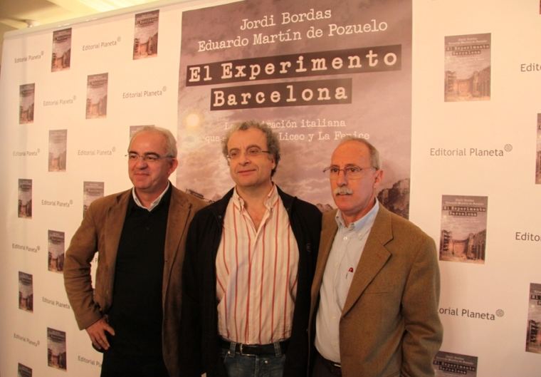 Eduardo Martín de Pozuelo, José María Calleja y Jordi Bordas