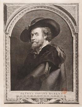 Retrato de Peter Paul Rubens de Paulus Pontius (1710)