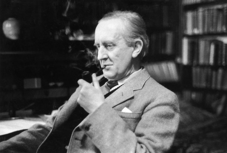 J.R.R. Tolkien.