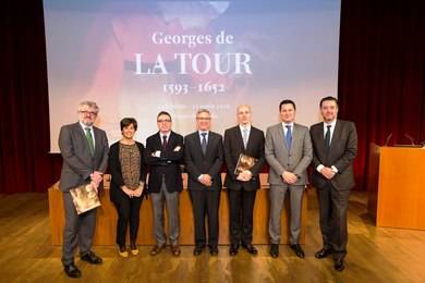 Miguel Falomir, Marina Chinchilla, Andrés Úbeda, Jean-Paul Rignault, Dimitri Salmon, Josep Alfonso Caro y Miguel Zugaza