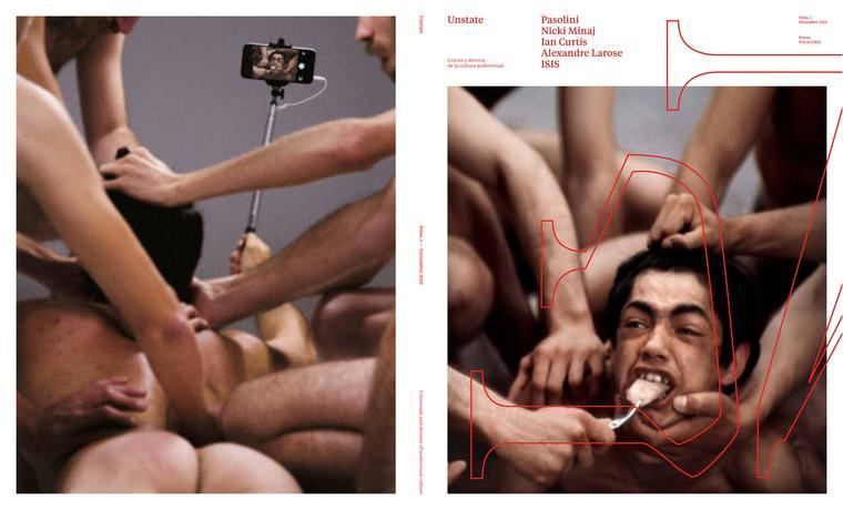 Portada y contraportade Unstate Magazine