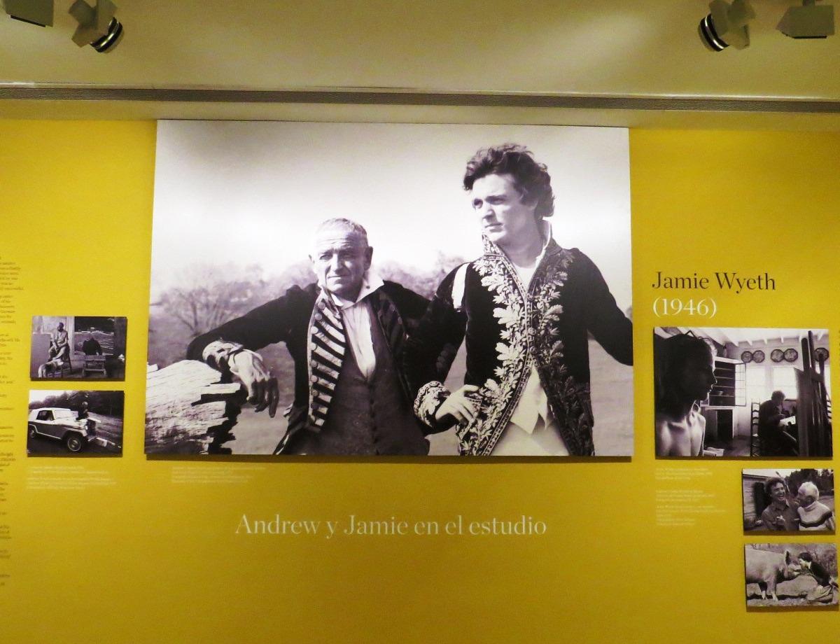 Exposición: “Wyeth: Andrew y Jamie en el estudio”