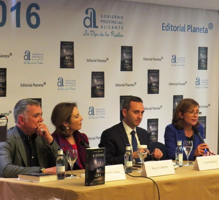 De izquierda a derecha, Juan Ramón Lucas, Reyes Calderón, César Sánchez y Belén López