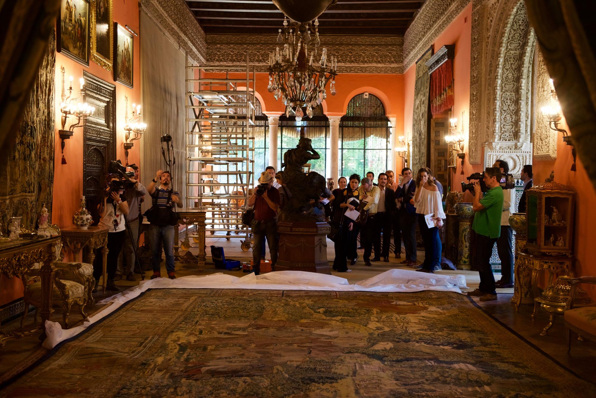 ‘Mercurio enamorado de Herse’ y ‘La coronación de Espinas’ completan la rica colección artística de Las Dueñas