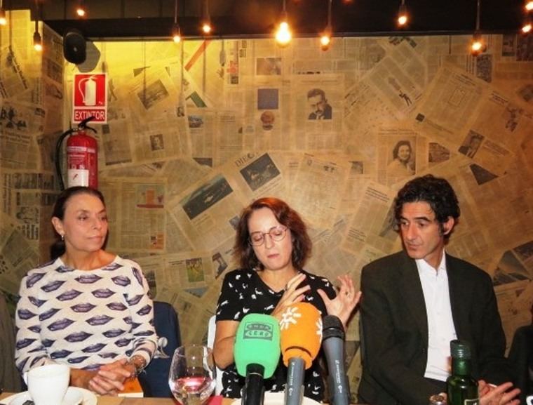 Ana Gavín, Marta Sanz e Ignacio Garmendia
