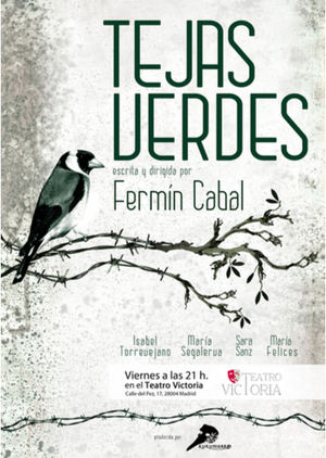 La obra de teatro "Tejas Verdes" incorpora a Sara Sanz a su reparto