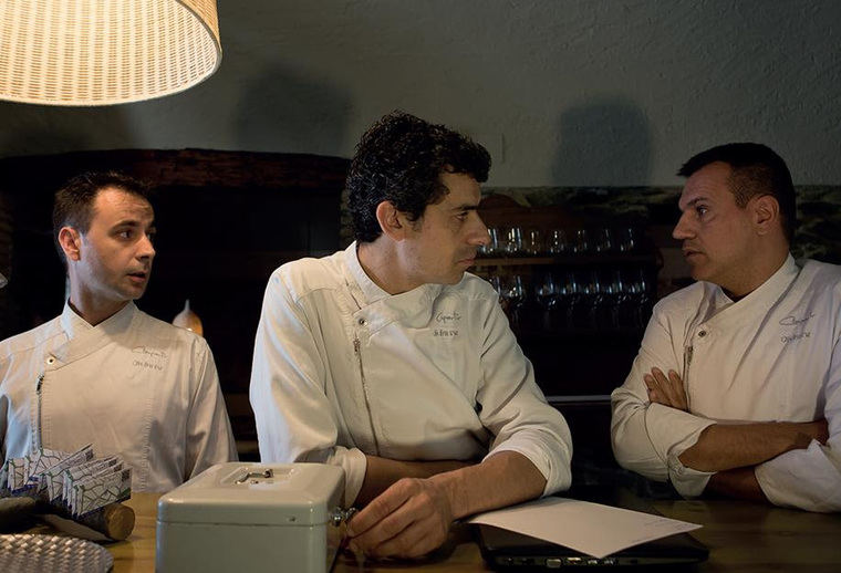 Oriol Castro, Eduard Xatruch y Mateu Casañas