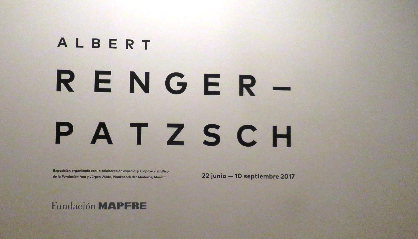 Exposición: “Albert Renger-Patzsch. La perspectiva de las cosas”